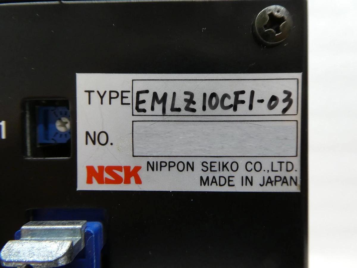 Used NSK EMLZ10CF1-03 Servo Drive Motion Controller Used Working