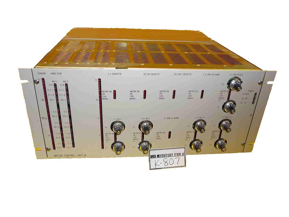 Used Anelva Unit-B Motor Control A12-03638 A12-03637 A12-03636 A12-03635 Working