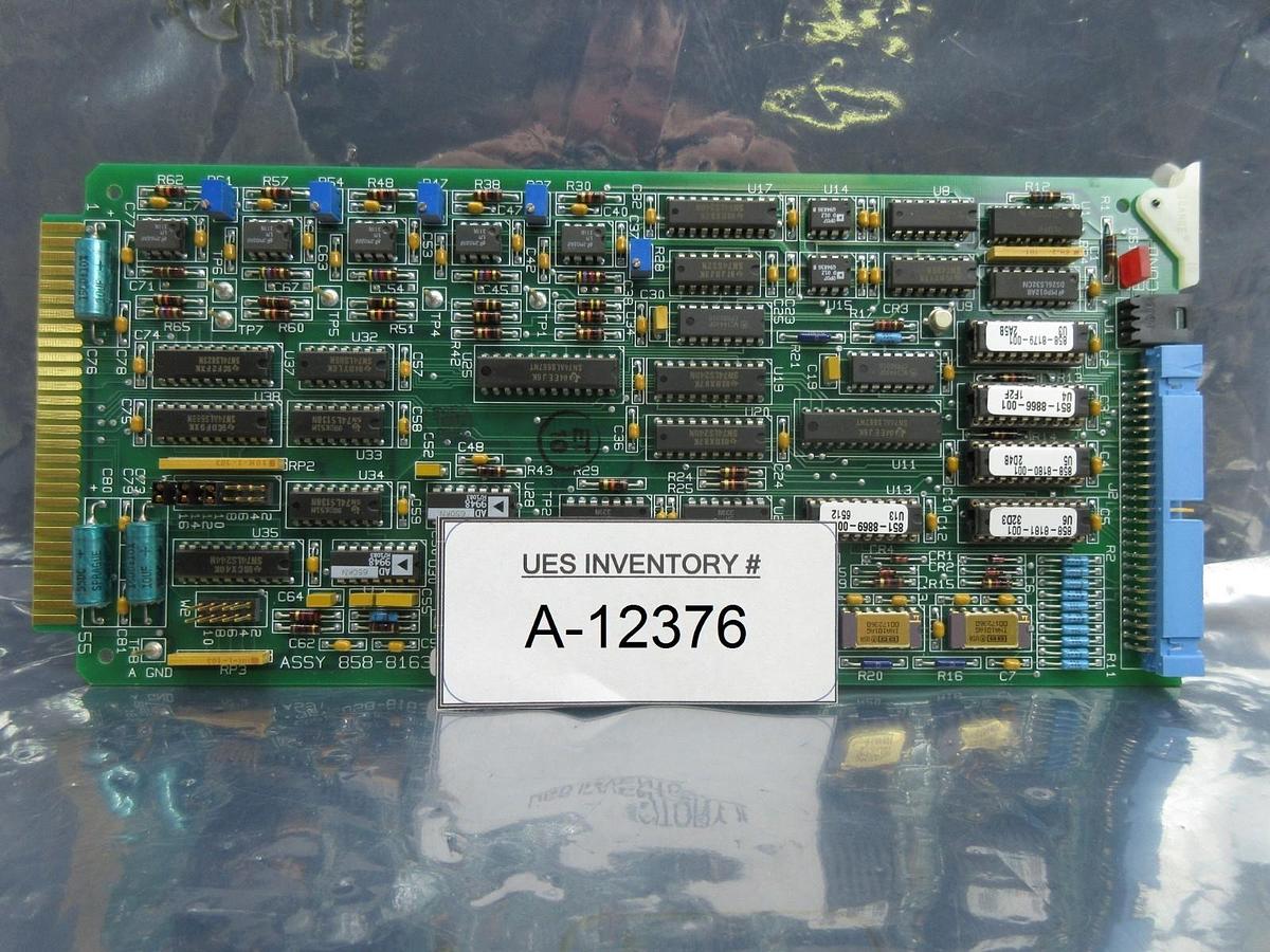 Used SVG Silicon Valley Group 858-8163-003 Processor PCB Card Rev. B 90S Used Working