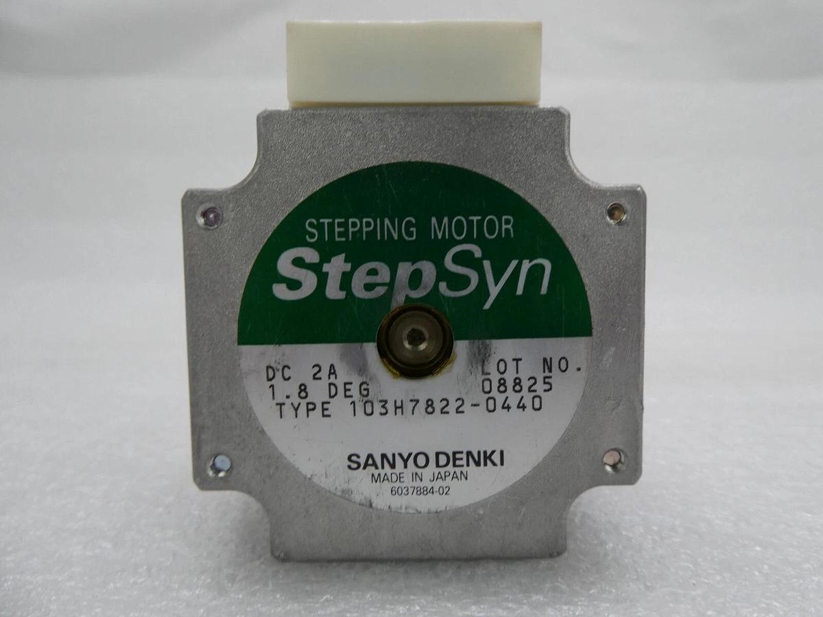 Used Sanyo Denki 103H7822-0440 Stepping Motor StepSyn Reseller Lot of 10 Working