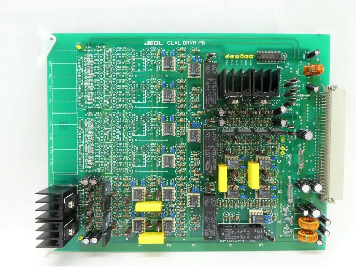 Used JEOL BP101544-02 Driver PCB Card CLAL DRVR PB JWS-2000 SEM Working Spare