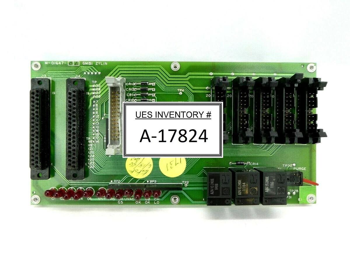 Used Varian M-01647-01 GMBI ZYLIN Interface Connector Board PCB Working Spare