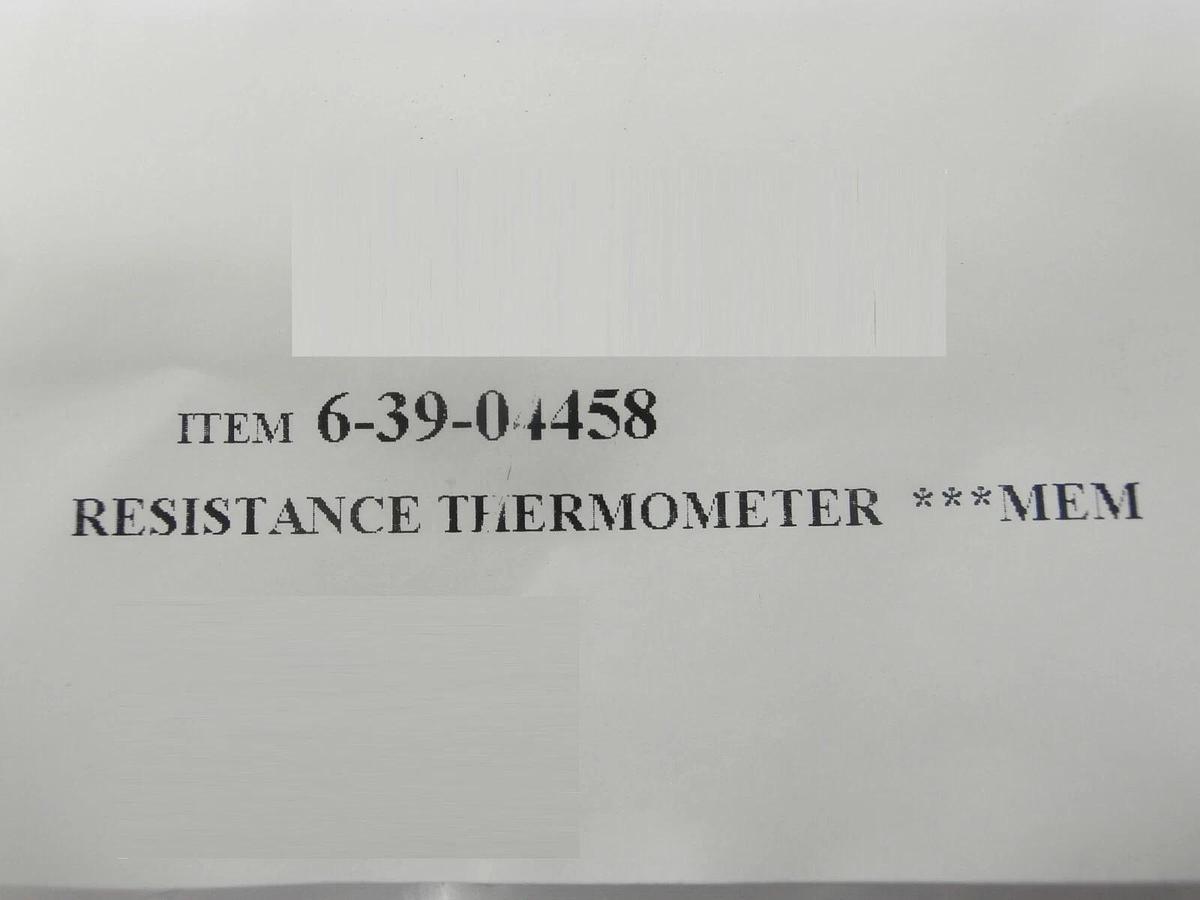RKC Instruments 6-39-04458 Resistance Thermometer AWPFA RBS-8244-5 Lot of 2 New