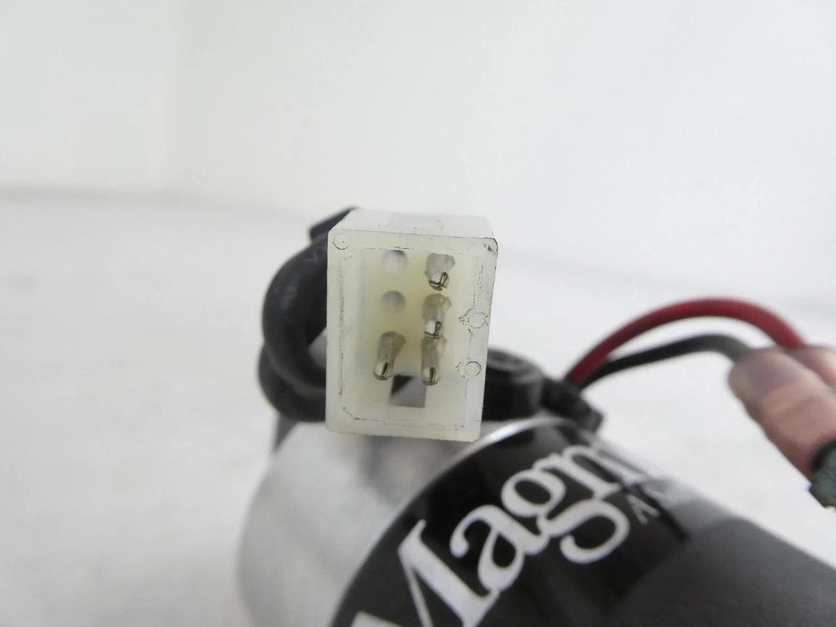 Used Magmotor Technologies 720102640 Automation Servo Motor 21630 HEDS-5500 Working