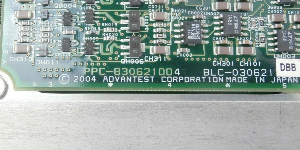 Used Advantest BPS-030614 Liquid Cooled Processor PCB Card CDE T2000 Working Surplus