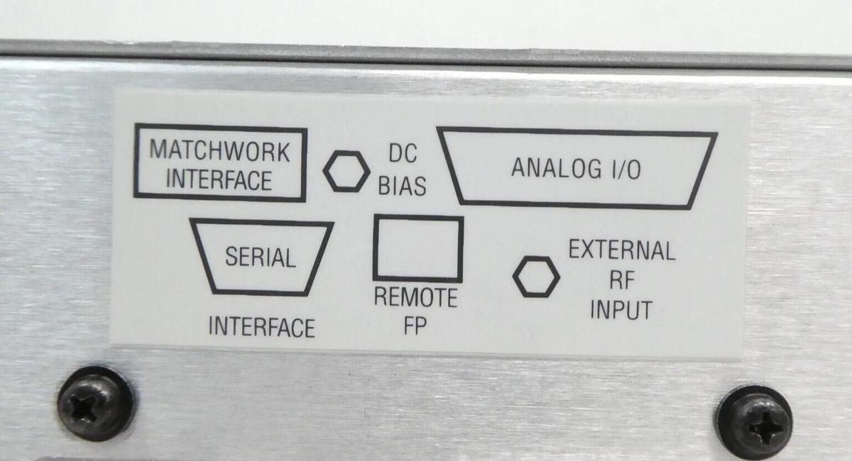 Used GENESIS GHW-50A ENI GHW50A-13DF3L0-006 RF Generator MKS Novellus 27-406204-00
