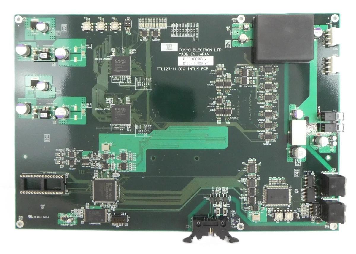 TEL Tokyo Electron D180-000068-V1 DIO Interlock PCB Assembly TTLI27-11 New