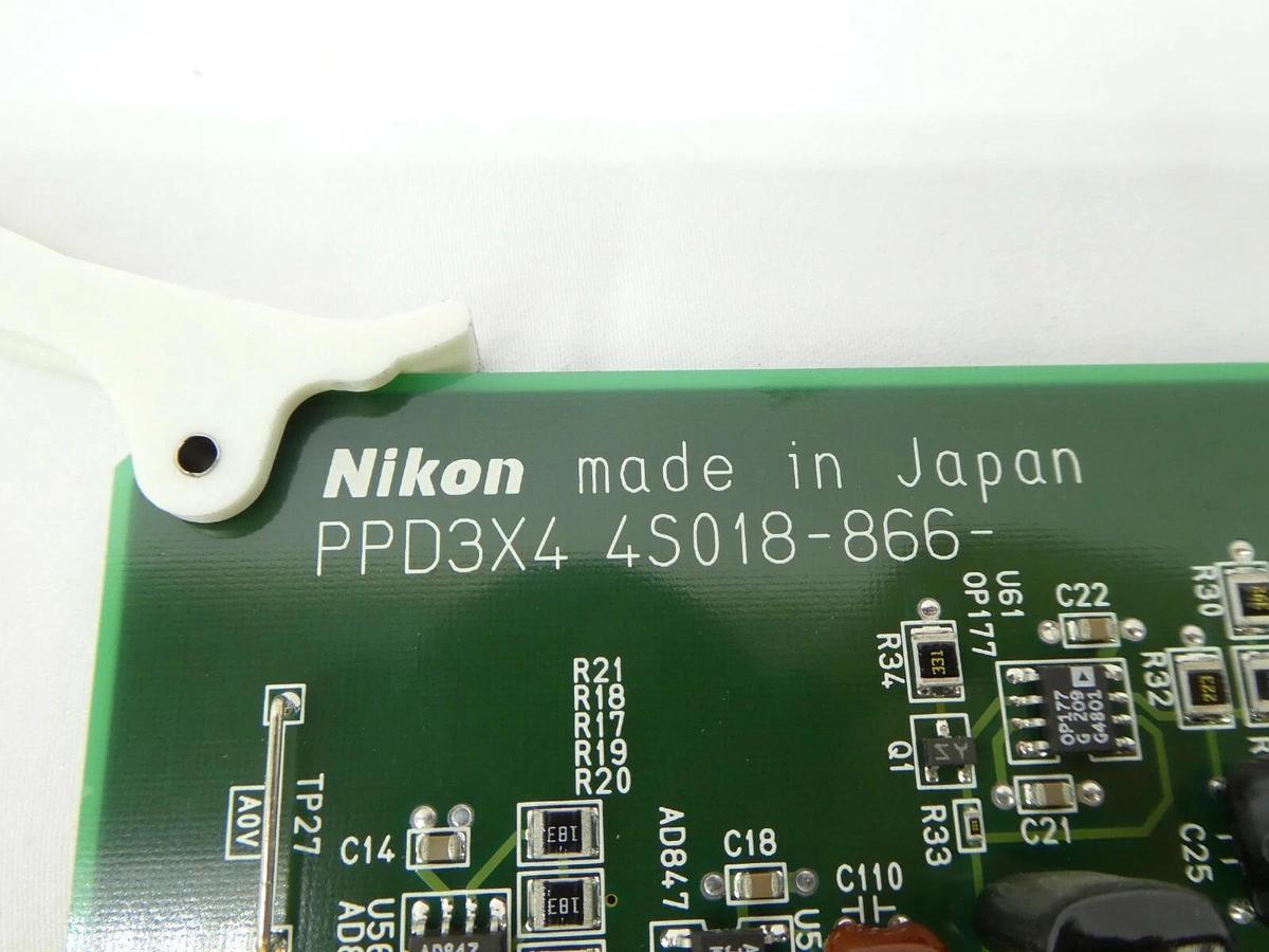 Used Nikon Precision 4S018-866 Relay Control PCB Card PPD3X4 NSR Working