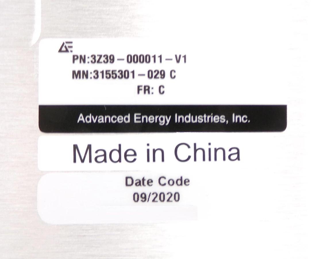 Used Navigator II AE Advanced Energy 3155301-029 RF Match 3Z39-000011-V1 Untested
