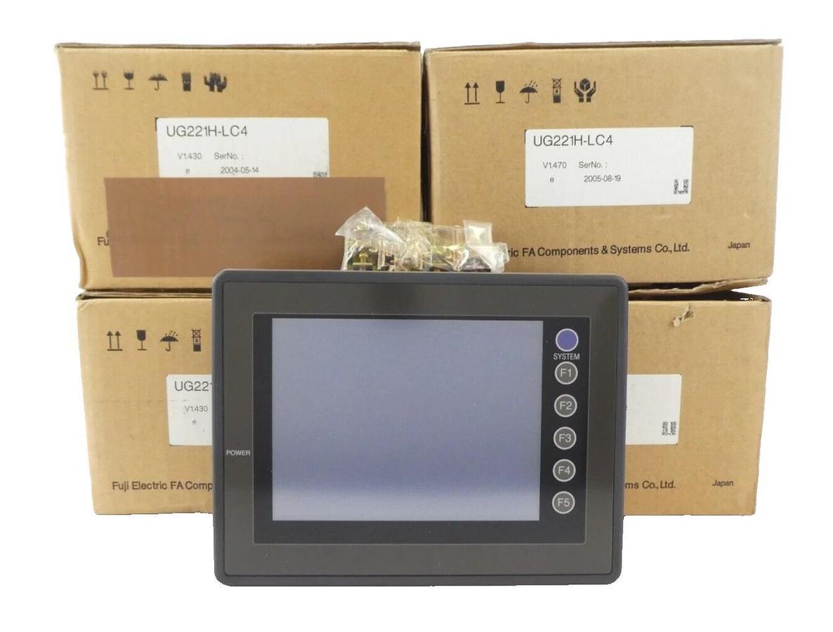 Refurbished Fuji Electric UG221H-LC4 6" Touchscreen LCD Monitor TEL 5014-000520-12R Lot of 4