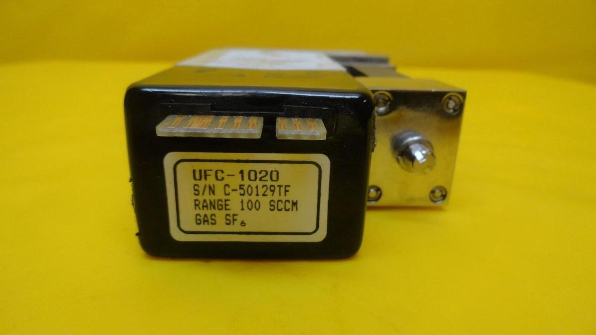 Used Unit Instruments UFC-1020 Mass Flow Controller MFC 100 SCCM SF6 Used Working