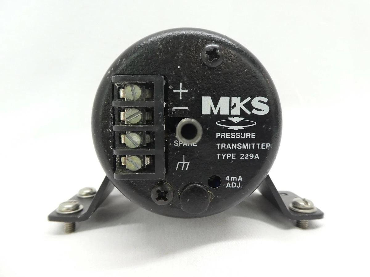 Used MKS Instruments 229HD-00010AAUS Pressure Transmitter Type 229A Untested As-Is