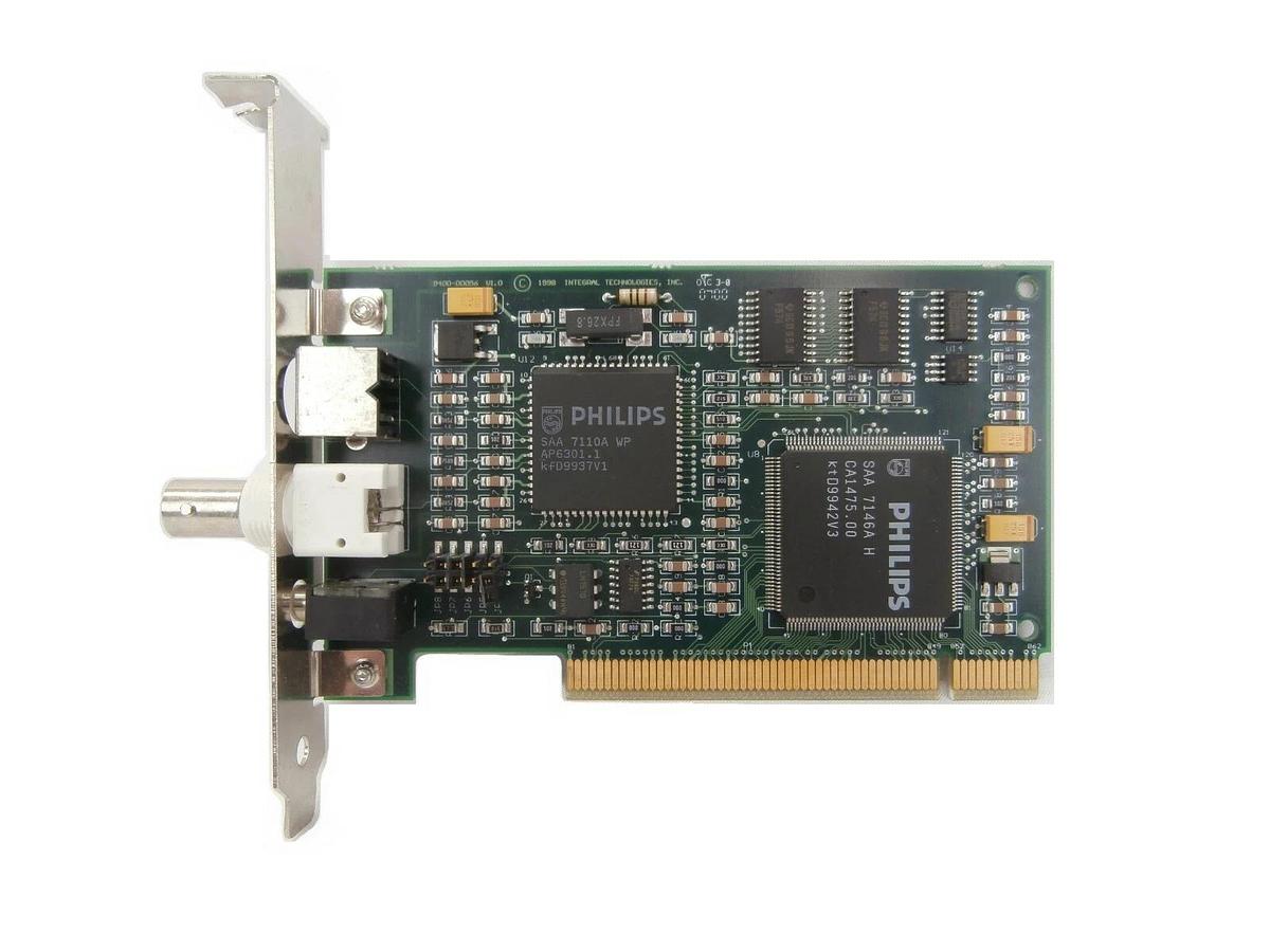 Used Integral Technologies 9400-00056 Frame Grabber PCI Card PCB 3047 A2 33 Working