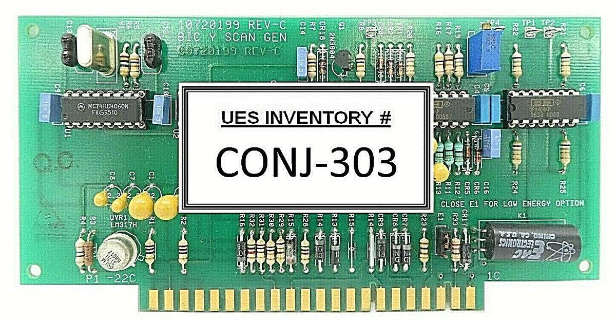 Used Brookhaven 10720199 Y Scan Gen PCB Card Rev. C Varian E20000183 Working Surplus