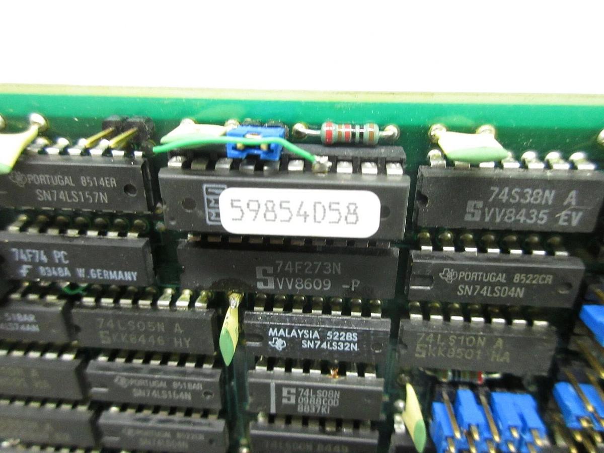 Used Philips PG 2024 CPU PCB Card ASML PAS 5000/2500 Wafer Stepper System Used