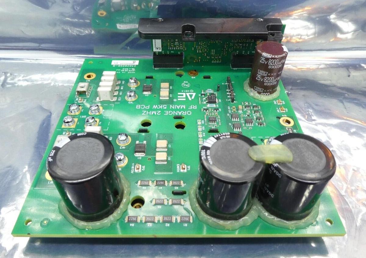 Used AE Advanced Energy 23020290-B Orange 2MHz RF Main 5kW PCB 33020253 Working Spare