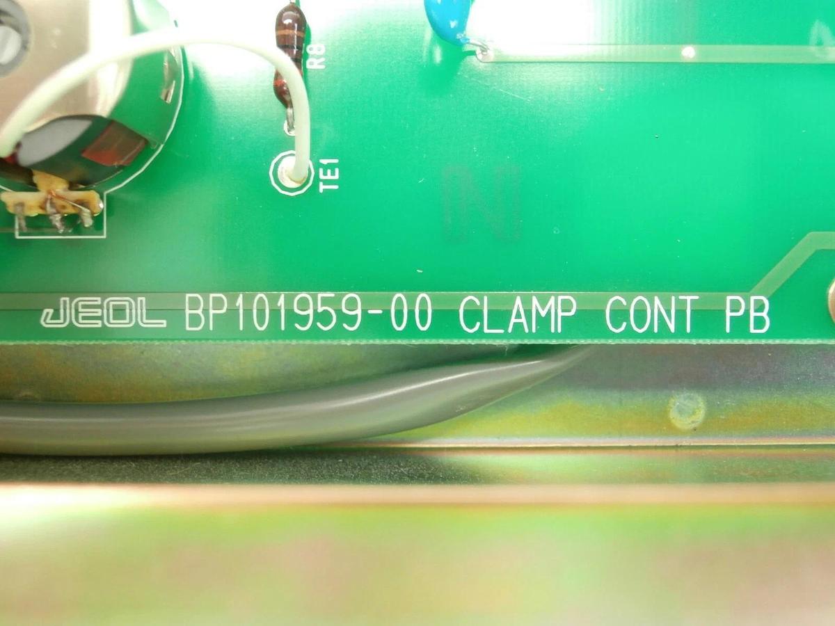 Used JEOL CLAMP CONT CCT Controller PCB Assembly BP101959-00 JWS-7555S SEM Working