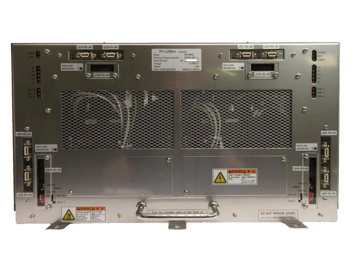 Used Nikon 4T070-337-1 RY-LDBtm Amplifier Module SPA494D 4S013-944 NSR Series Working