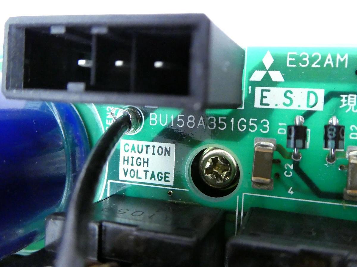 Used Mitsubishi BU158A351G53 High Voltage PCB Assembly E32AM 2 CR-E356-S06 Working