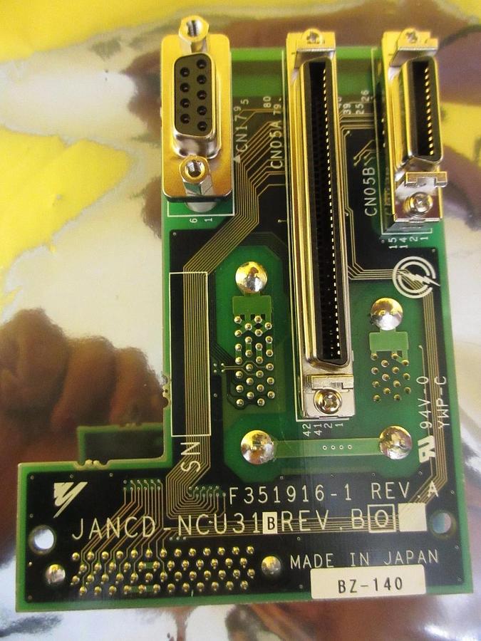 Used Yaskawa Electric JANCD-NCU31B Robot Controller PCB Card F351916-1 NXC100 Used