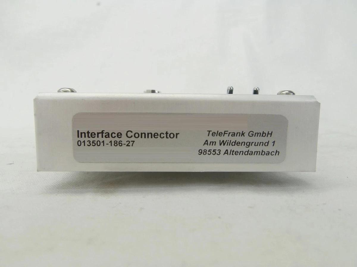 Used TeleFrank 013501-186-27 Load Port Interface Connector Brooks FIXLOAD V6 Used