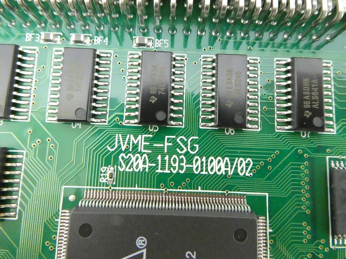 Used JEOL S20A-1193-0100A/02 Scanner PCB Card JVME-FSG JWS-2000 SEM Working Spare