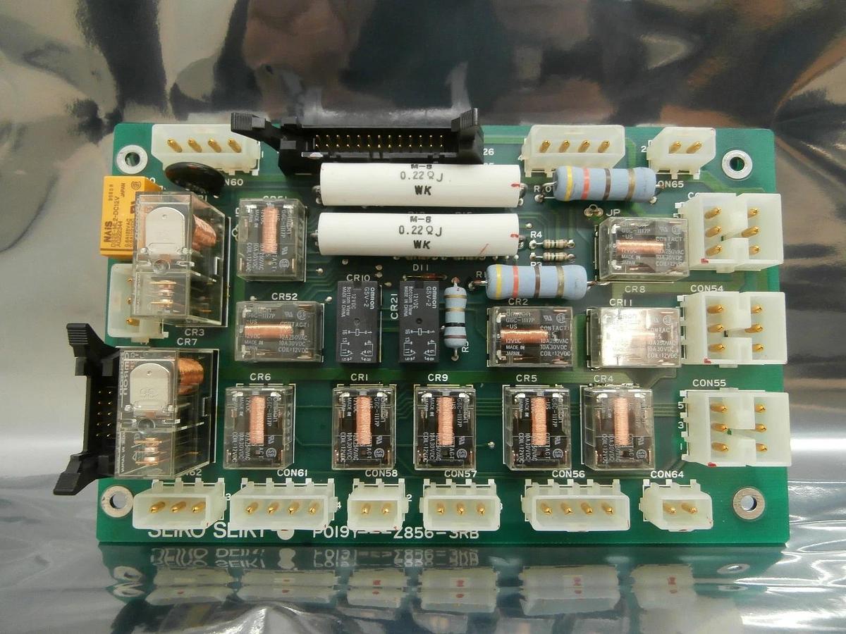 Used Seiko Seiki P019Y---Z856-3RB Relay Interface Board PCB SCU-H1000C Used Working