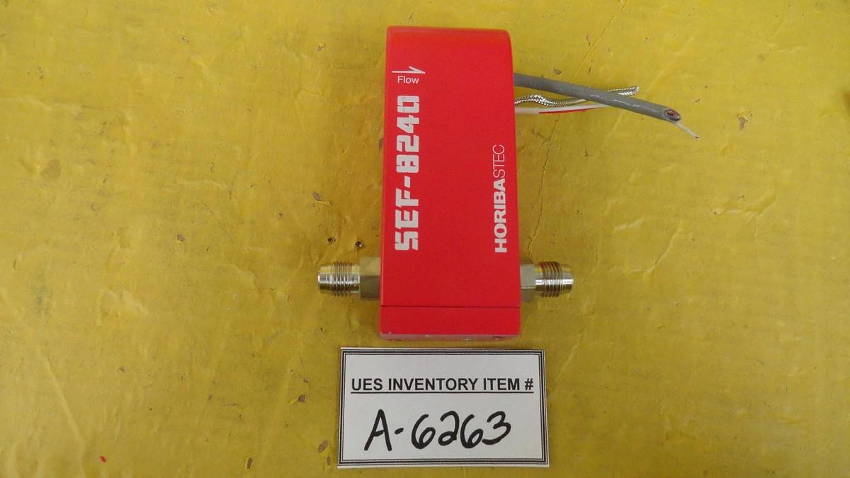 Used Horiba STEC SEF-8240SM-UC Mass Flow Meter SEF-8240 200 SCCM BTBAS Working Spare
