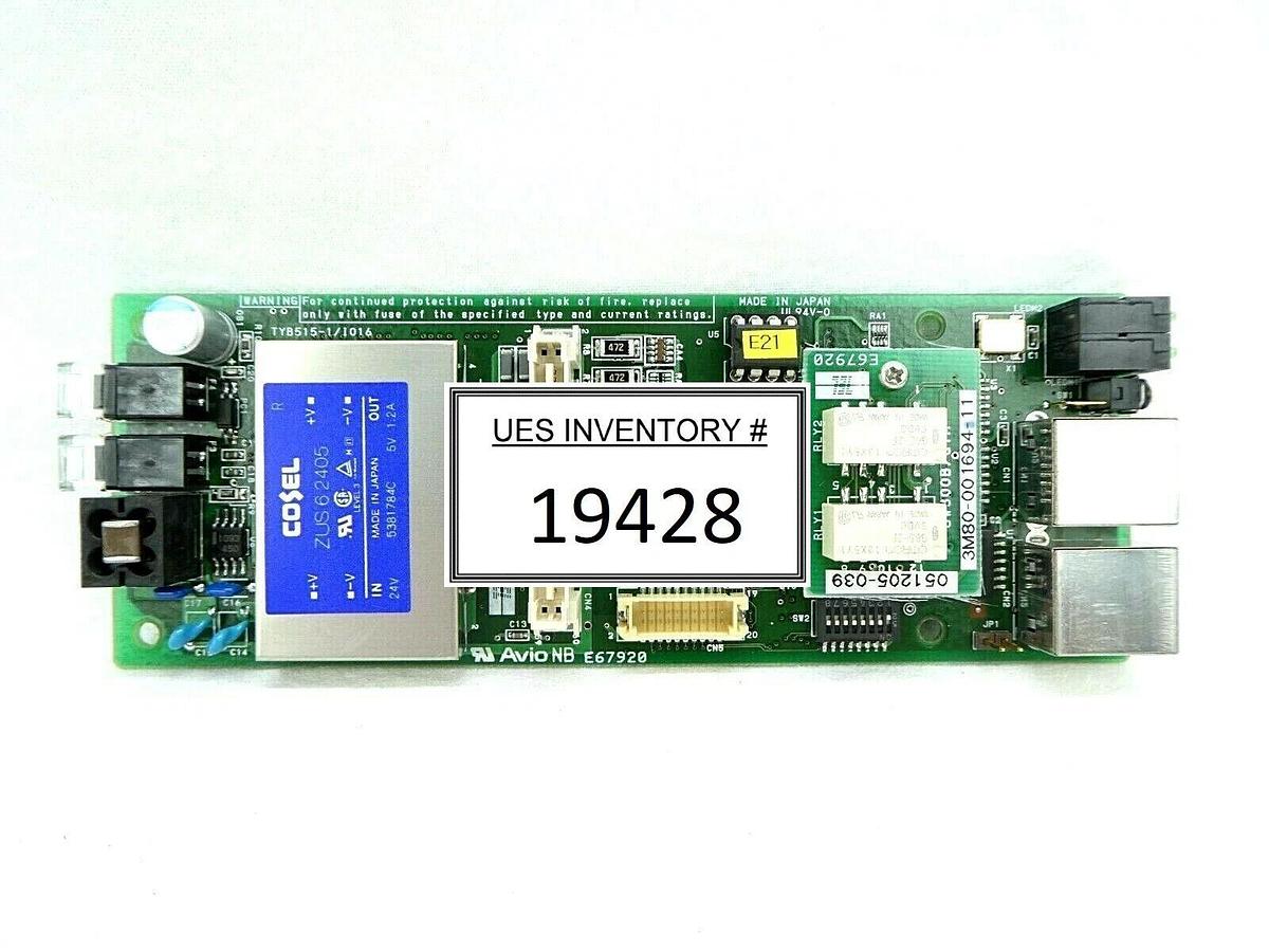 Used TEL Tokyo Electron 3D81-000021-14 Network Interface Board PCB Trias Working