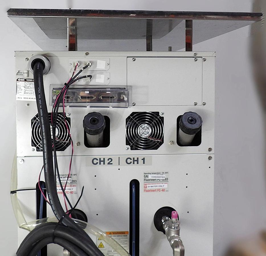 Used SMC HRZD020-WS-WS 20kW Dual Channel VFD Refrigerated Chiller DI Water Working
