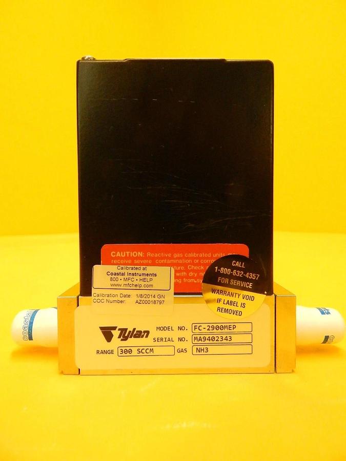 Refurbished Tylan General FC-2900MEP Mass Flow Controller MFC 300 SCCM NH3 Refurbished