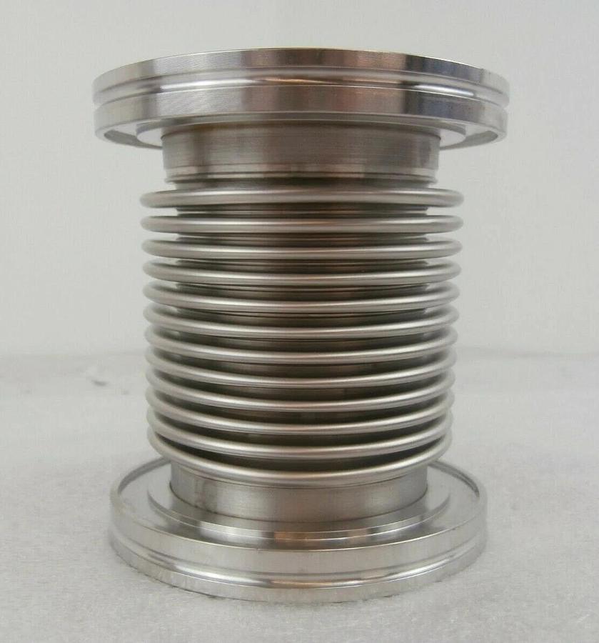 Used Edwards ISO80 High Vacuum Flexible Bellows 5" Reseller Lot of 3 Working Spare