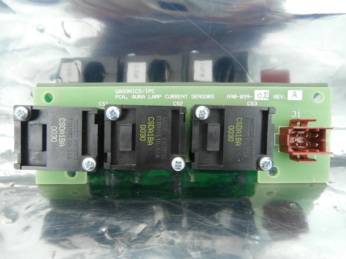 Used GaSonics/IPC A90-039-02 Aura Lamp Current Sensors Reseller Lot of 3 Used Working