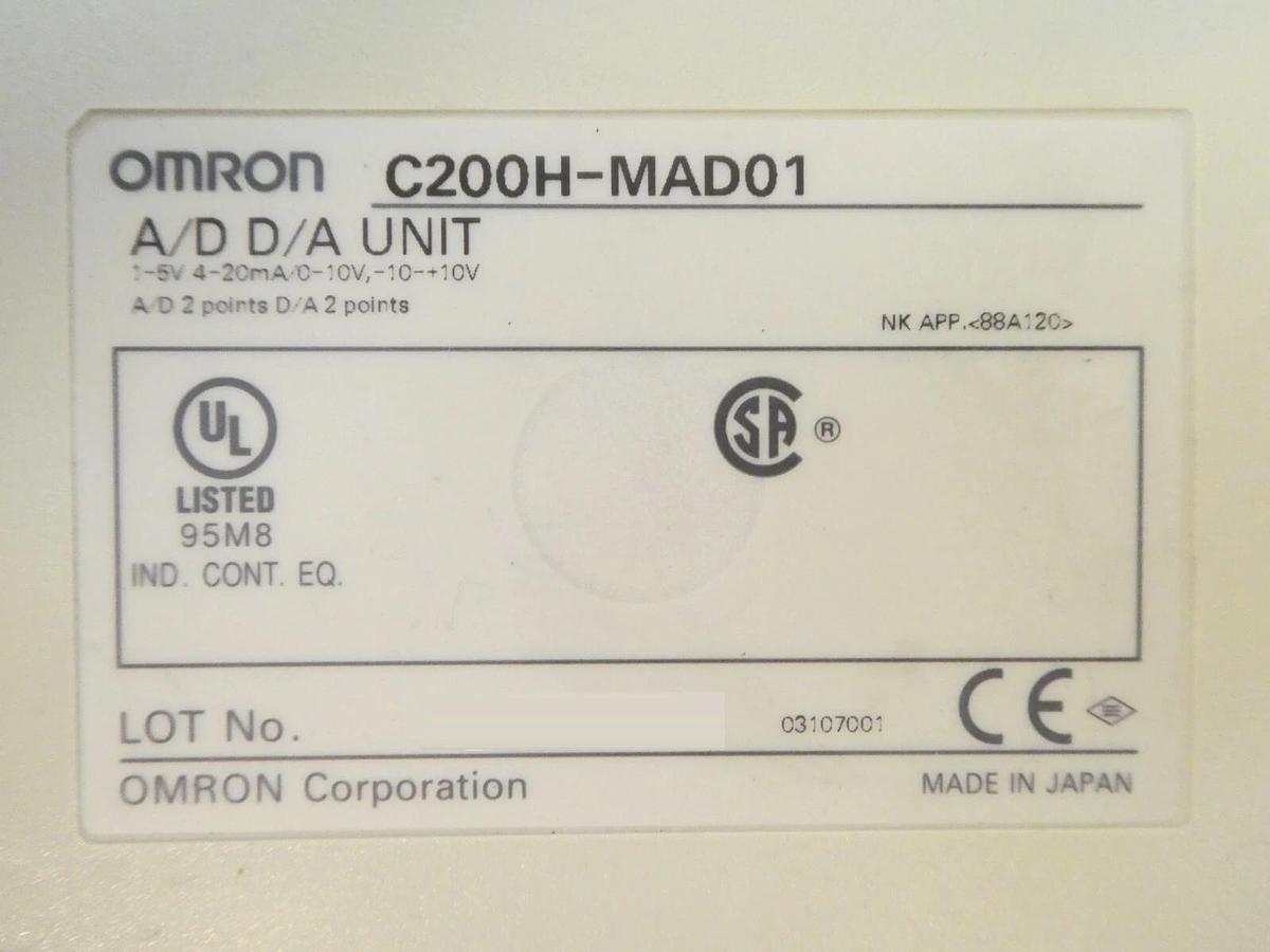 Used Omron C200H Series PLC Reseller Lot of 24 CPU42 ID217 OD219 MAD01 PD024 Working