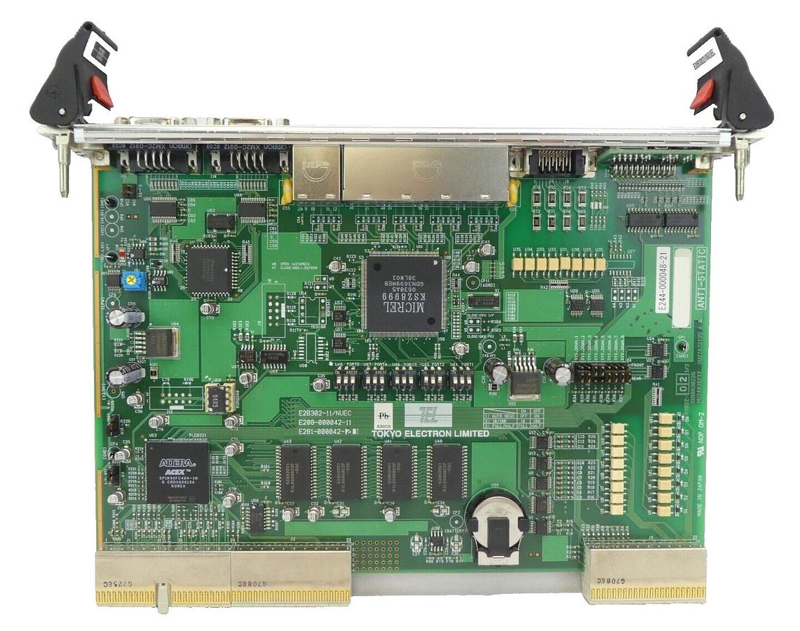 Used TEL Tokyo Electron E244-000048-21 E2B302-11/NUEC PCB E281-000042-21 Working