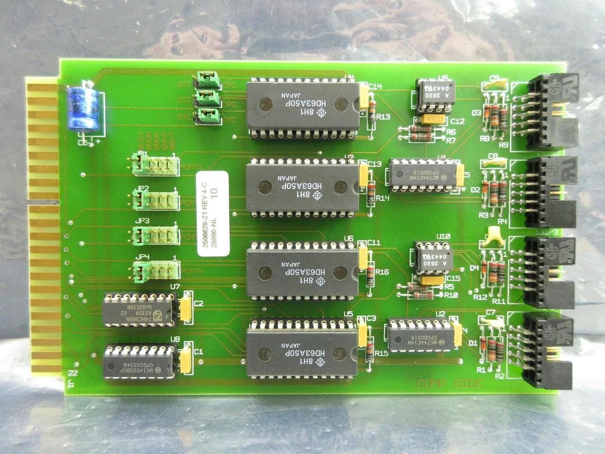 Used ASM Advanced Semiconductor Materials 2506629-21 Processor PCB Card Rev. 4-C Used