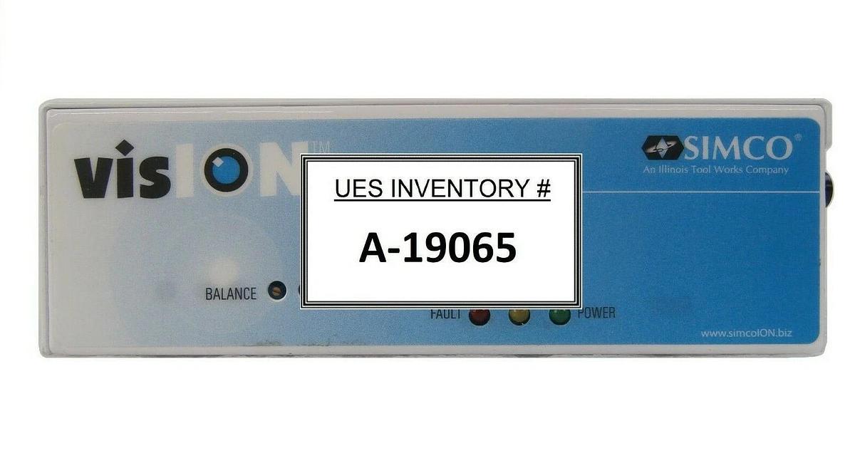 Used Simco 4010729 Ionizing Bar Controller Ionizer VISION i Working Surplus