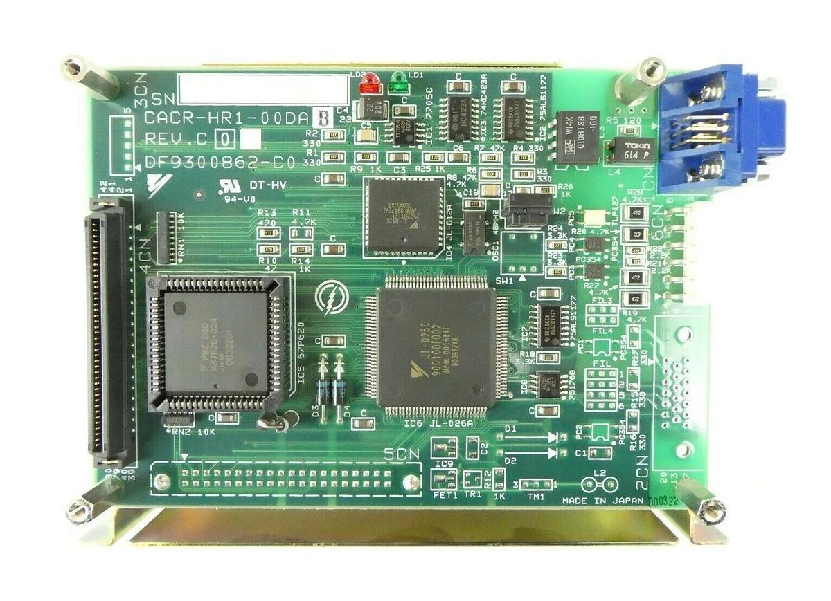 Used Yaskawa Electric SERVOPACK Servo Driver Module CACR-HR1-00DAB CPSR-A5FE Working