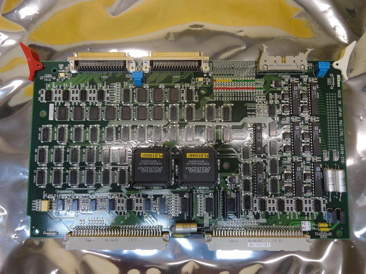 Used Nikon Precision 4S018-378 Relay Control Board PCB MAC-CTRL-1 NSR Working Surplus