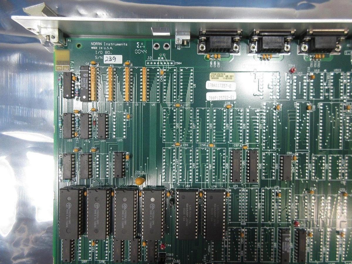 Used Thermo Noran 170A117357-E I/O BD 700P135927 AMAT SemVision cX Used