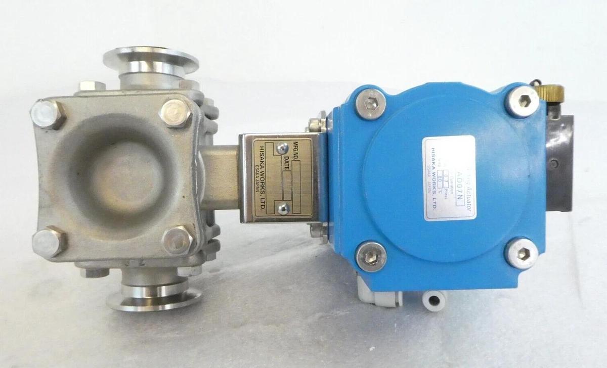 Used Hisaka SCS14A-25A Double Acting Actuator G45B AD07N Working Surplus