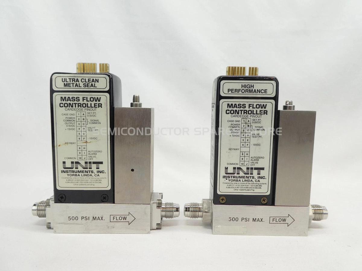 Used UNIT Instruments Mass Flow Controller MFC UFC-1100A UFC-1160A Lot of 21 Untested