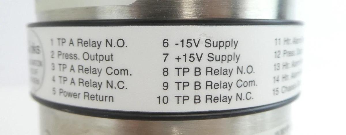 Used MKS Instruments 631C12T8FHBB Baratron Capacitance Manometer Type 631 Working