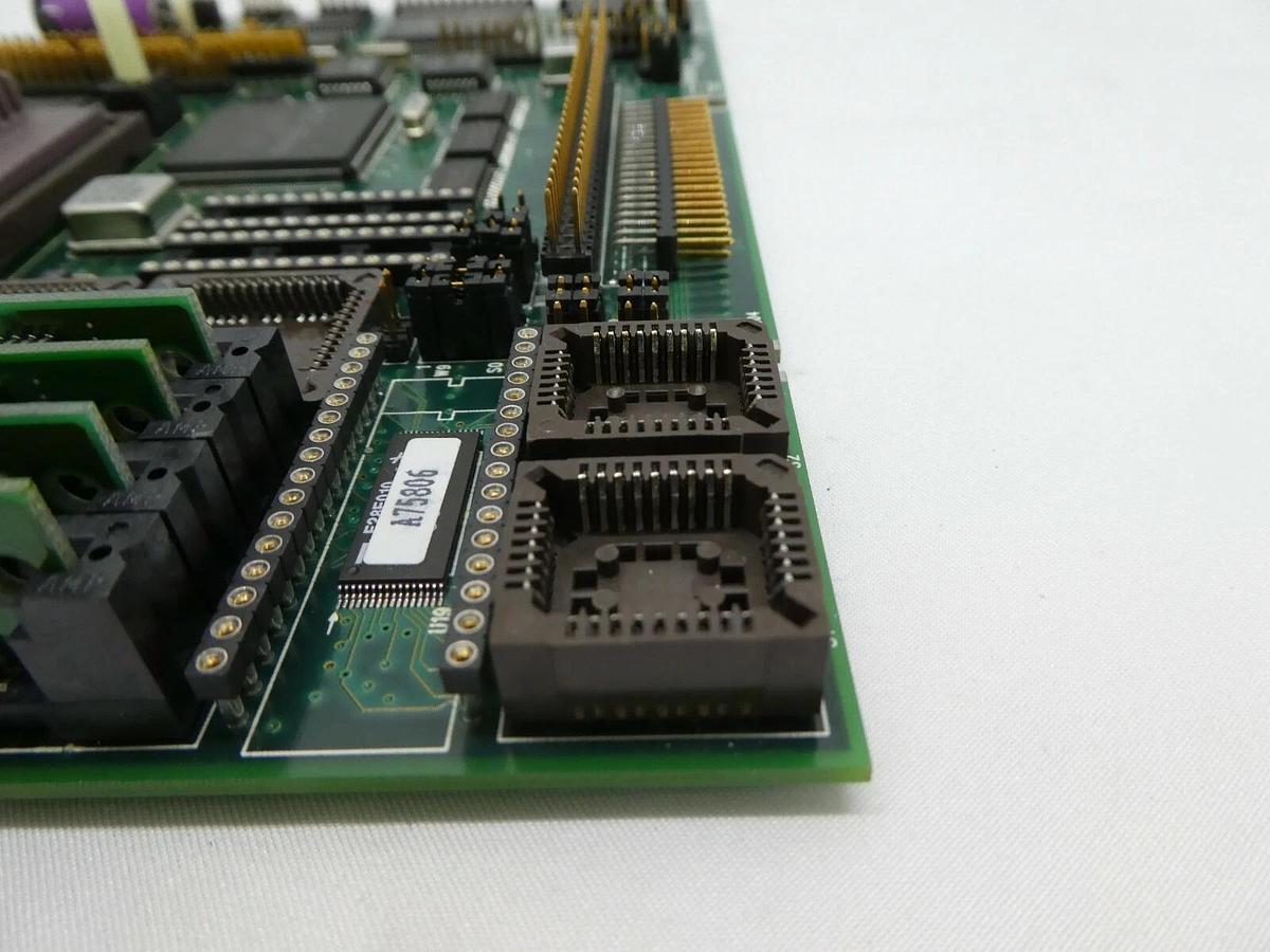 Used Ampro Computers A60677 Motherboard PCB A13077 RECIF IDLW8 200mm Working Surplus