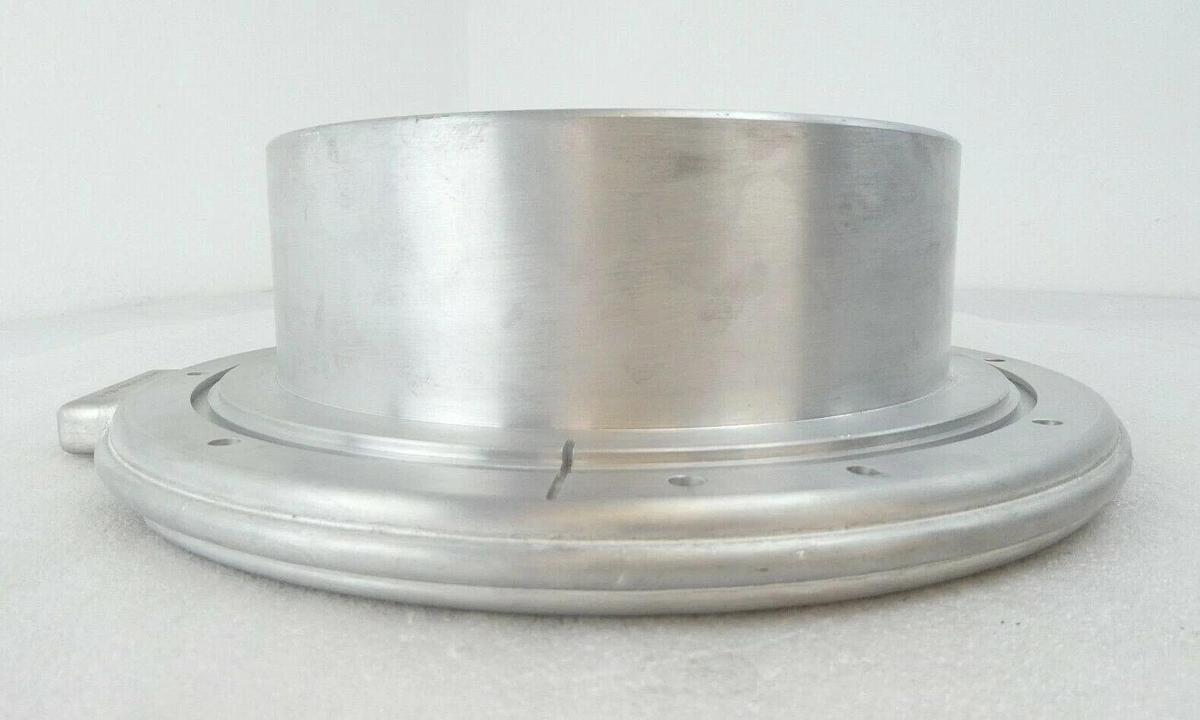 Used Varian Ion Implant Systems F9754001 Source Bushing Flange Assembly Cleaned Spare