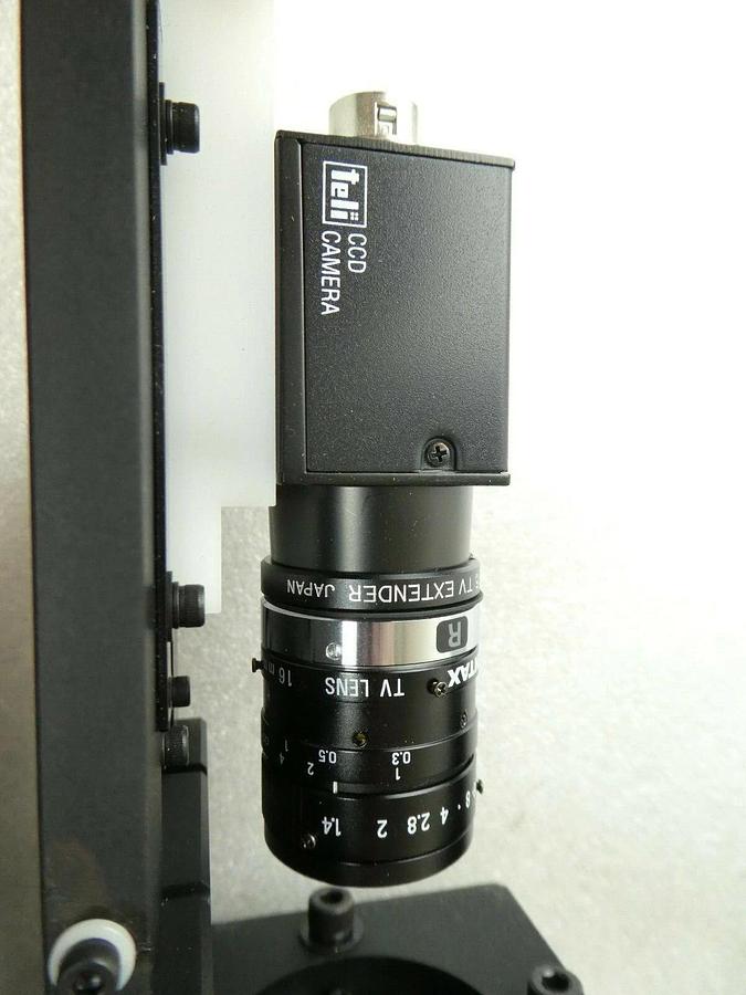 Used Rudolph Dual Inspection Camera and Lens Assembly CF30 Teli Pentax TEL Working
