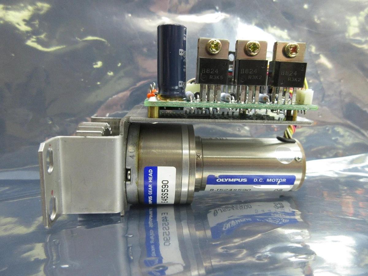 Used Asyst Shinko VHT5-1-1 Motor Assembly Olympus BJ524S590 DB DV350800-3 E45S590