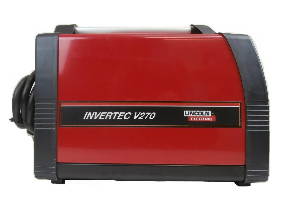 Used Lincoln Electric Invertec V270-T 2V Pulse 52008 Stick TIG Welder Tested Working