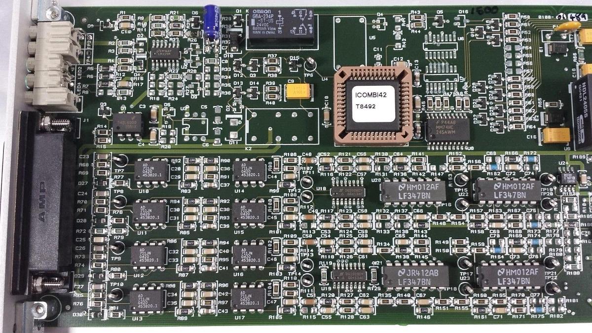 Used AMAT Applied Materials 0100-01489 E-Chuck PCB Card Quantum X Working Surplus