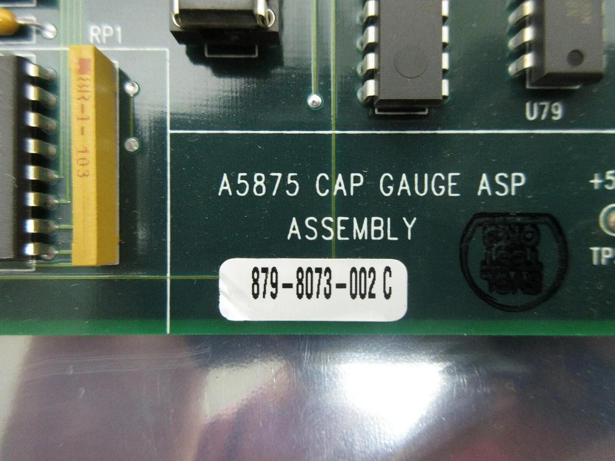 Used SVG Silicon Valley Group 879-8073-002 Cap Gauge ASP Assembly Board PCB Spare